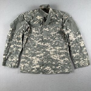 US Military ACU Army Combat Uniform Coat UCP Digital Camo Ripstop Small Reg‎